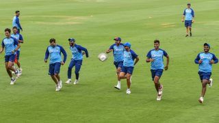 Indian Cricket Team's New Fun Training Drill to Increase Sprinting Speed: Chase or be Chased | Watch VIDEO